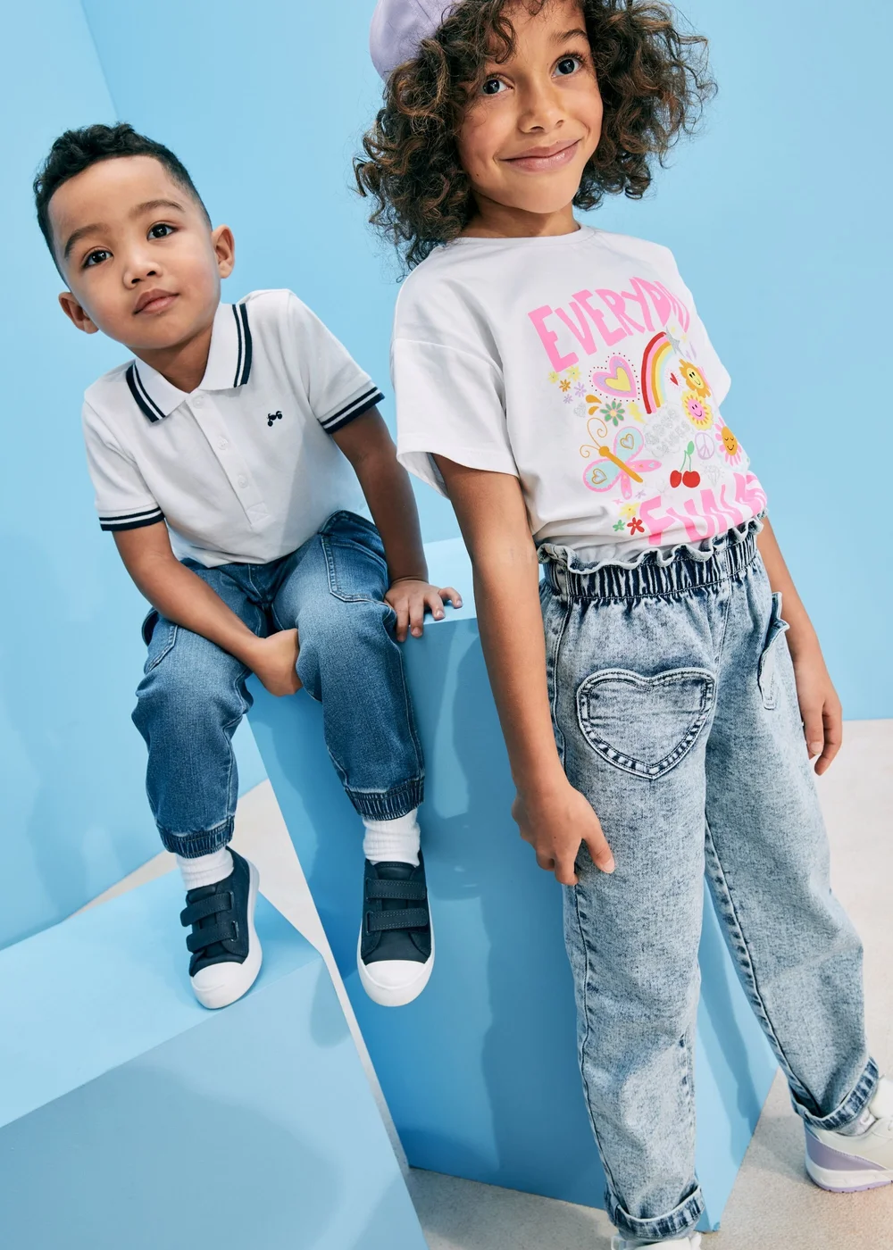 Girls White Fun Day T-Shirt (1-7yrs) - 1-1.5 Yrs Image 3