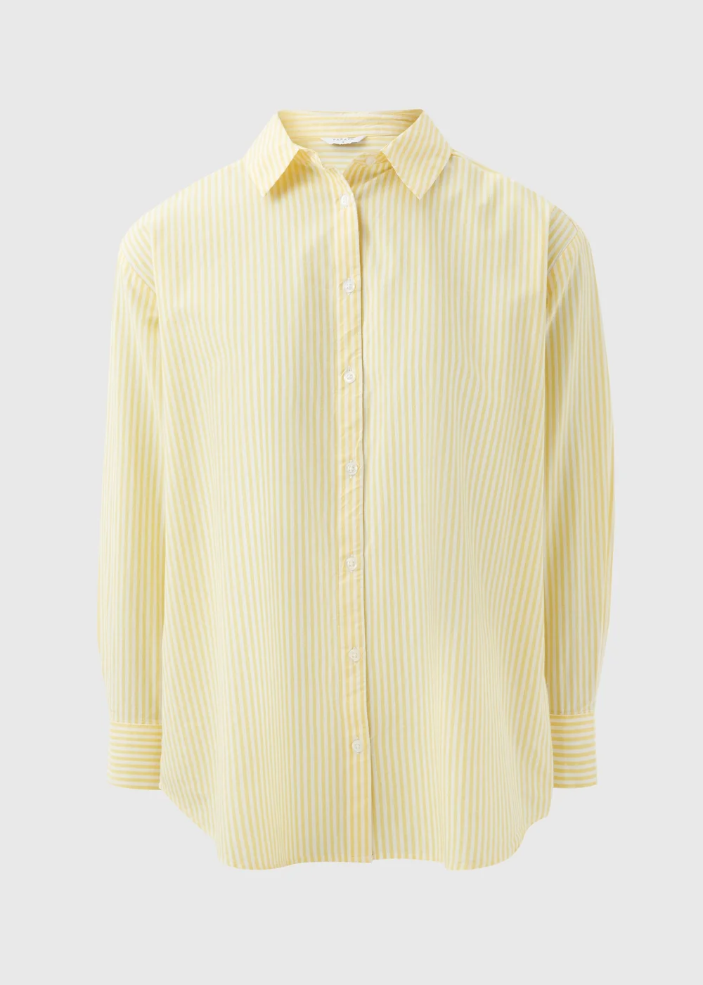 Yellow Stripe Cotton Shirt - 8 Image 5