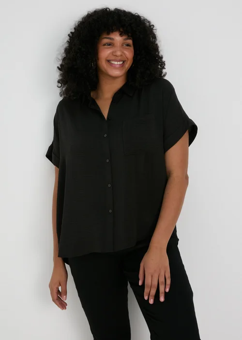Black Airflow Shirt - Size 8 Image 1
