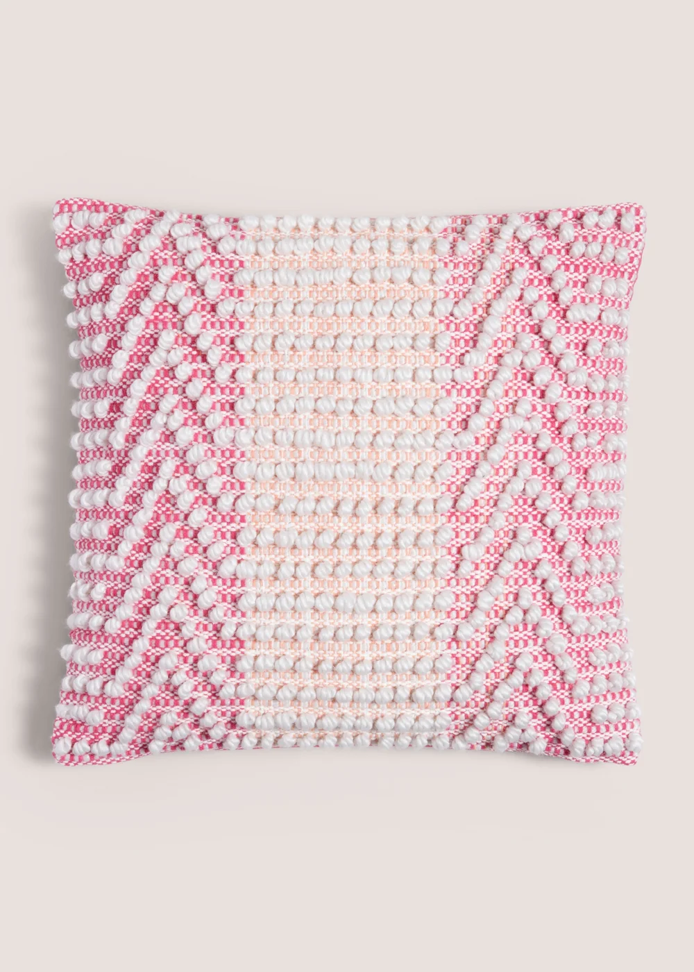 Pink Global Bobble Cushion (43cm x 43cm) Image 1