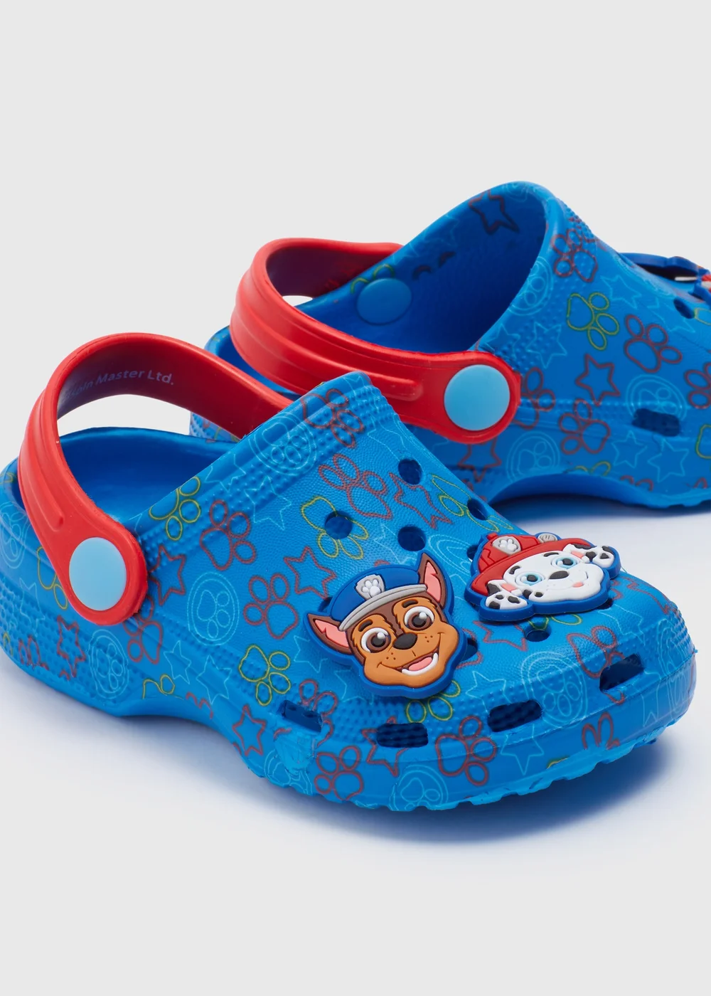Paw Patrol Boys Navy Badge Clogs (Younger 4-12) - Size 4 Infants Image 2