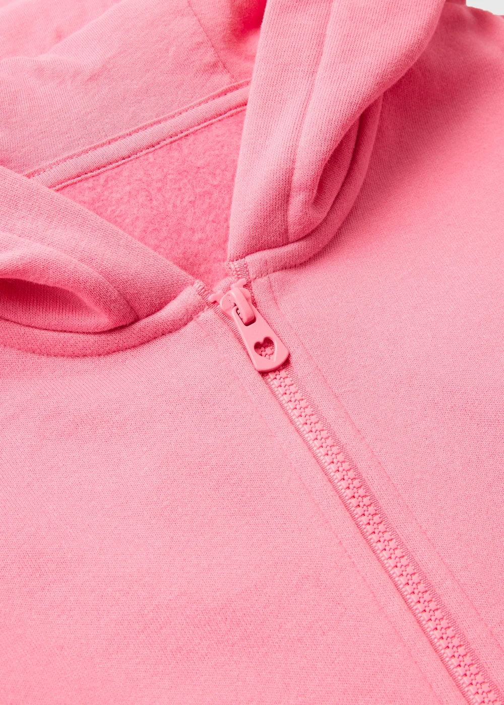 Girls Pink Zip Up Hem Hoodie (1-7yrs) - 2-3 Yrs Image 2
