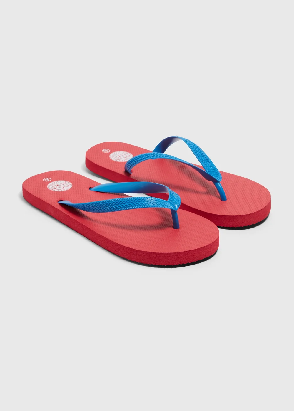 Red Flip FLops - Size 6 Image 1