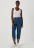 Mid Wash Paperbag Cargo Trousers - 8 Image 2