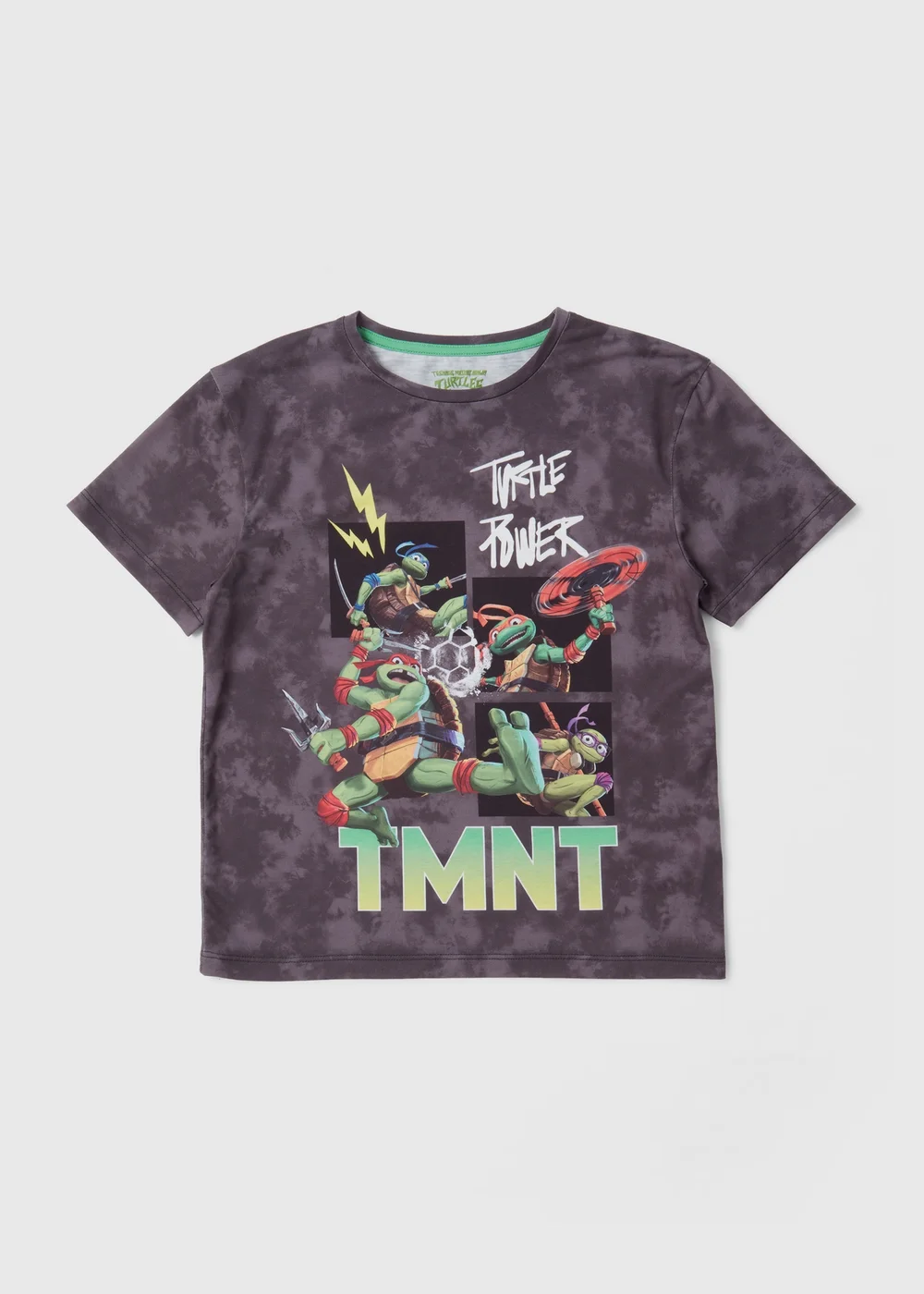 Boys Teenage Mutant Ninja Turtles Black T Shirt (4-12yrs) - 4 Yrs Image 1