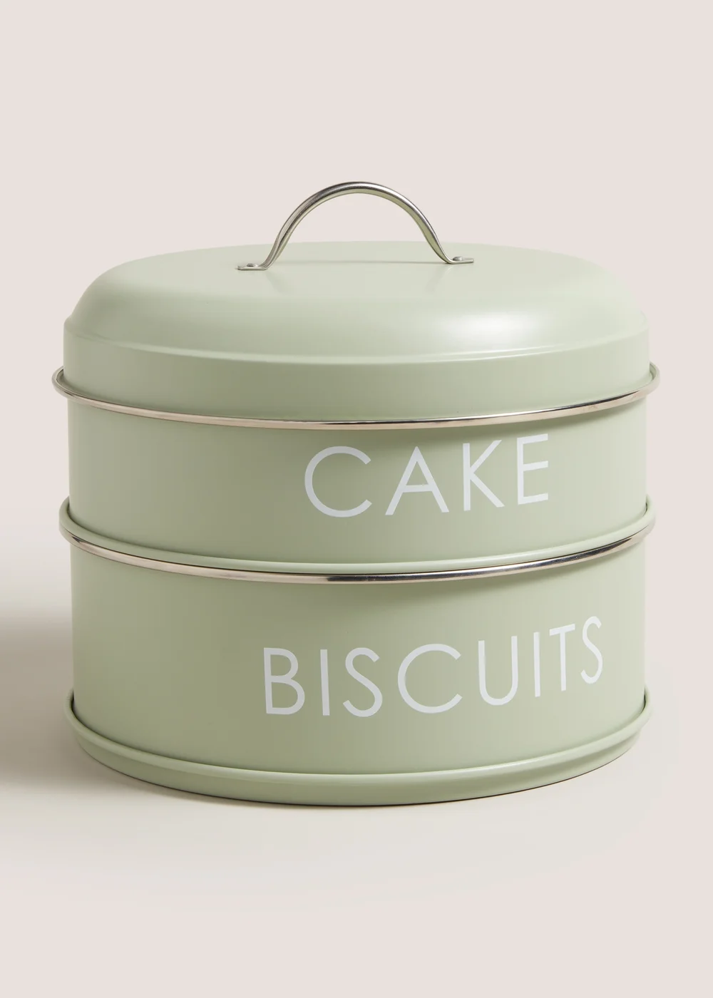 Green Two Tier Stack Tin Image 1
