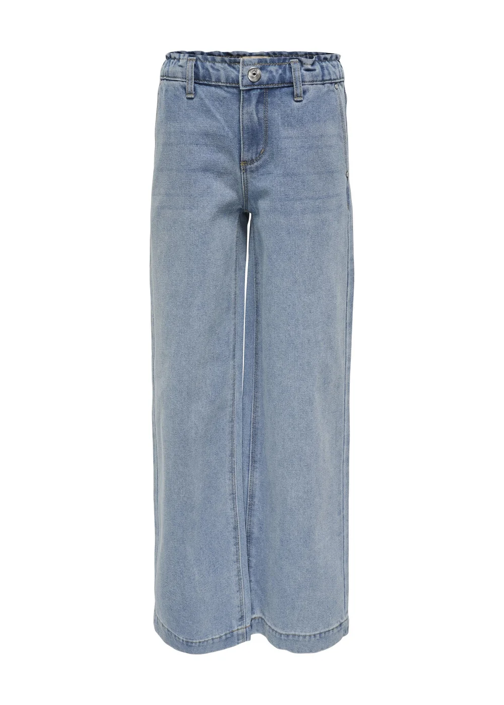ONLY Blue Comet Wide Leg Jeans (7-14yrs) - 8 Yrs Image 1