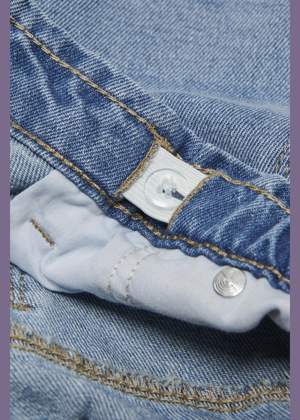 ONLY Blue Comet Wide Leg Jeans (7-14yrs) - 8 Yrs Image 2