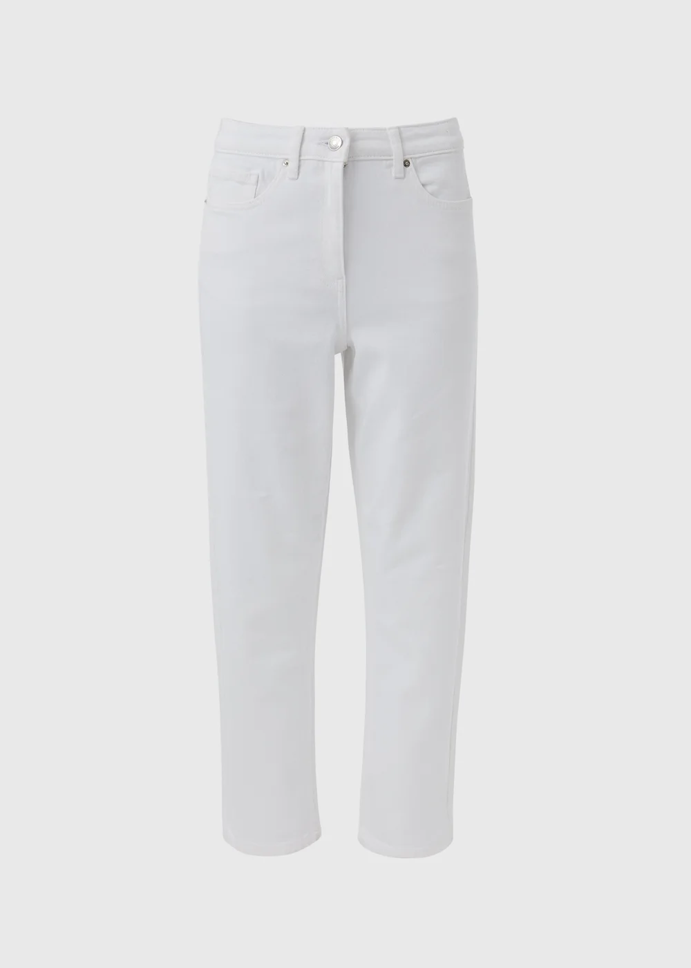 White Mom Jeans - 8/L29 Image 5