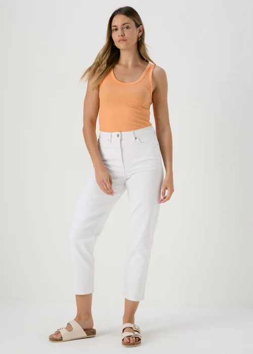 White Mom Jeans - 8/L29 Image 4