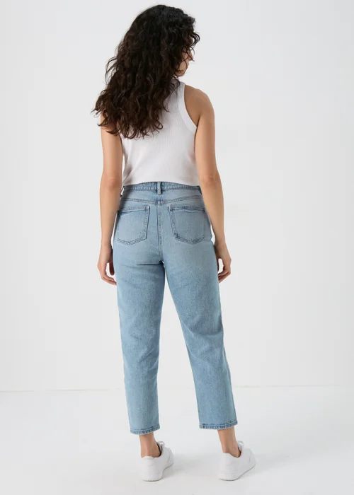 Light Wash Ava Mom Jeans - 8/L29 Image 2