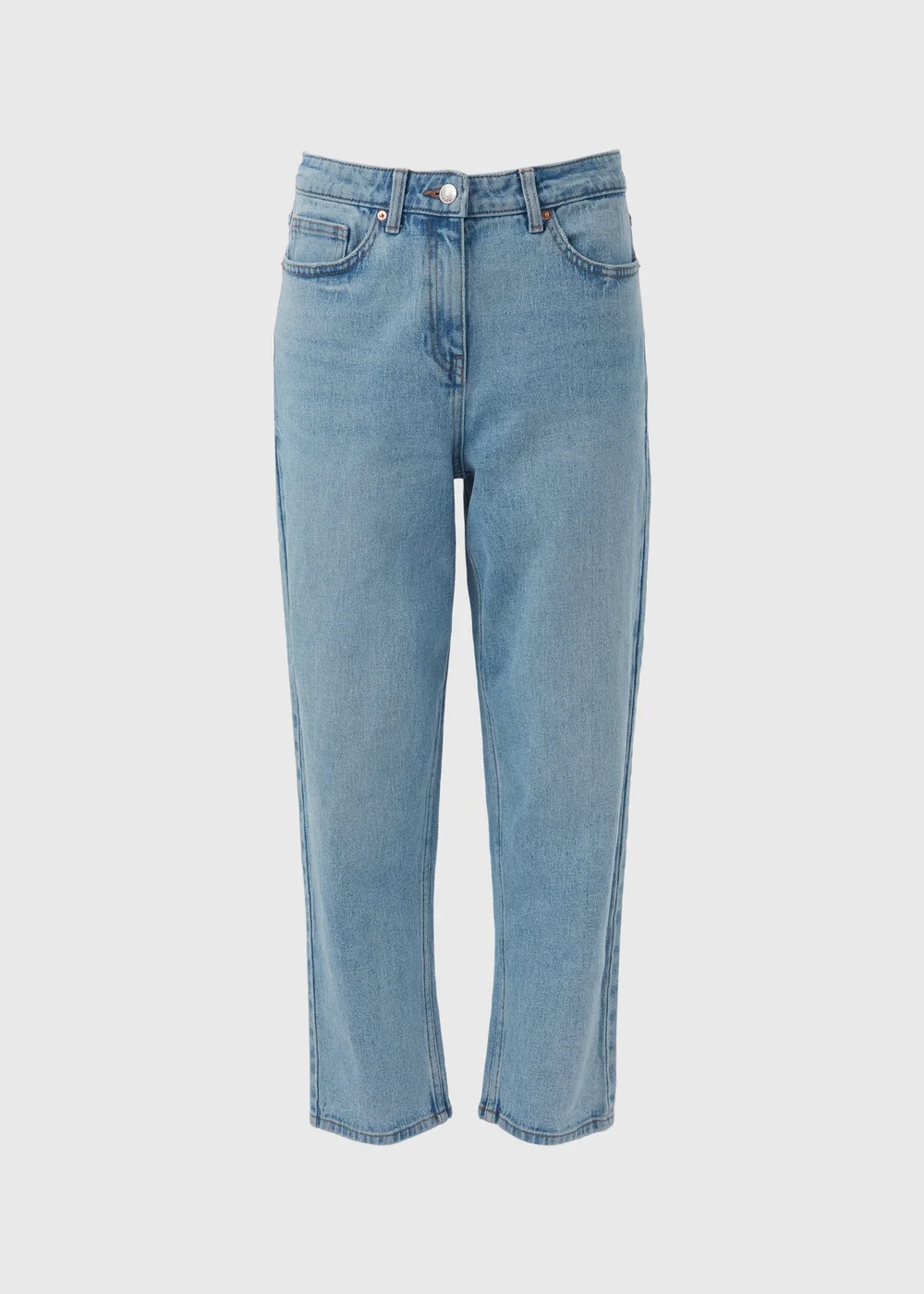 Light Wash Ava Mom Jeans - 8/L29 Image 5