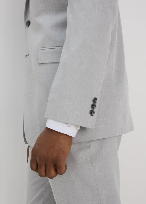 Taylor & Wright Turner Grey Tailored Fit Jacket - 36 Chest Long Image 3