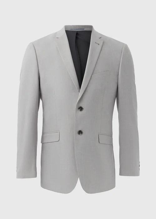 Taylor & Wright Turner Grey Tailored Fit Jacket - 36 Chest Long Image 5