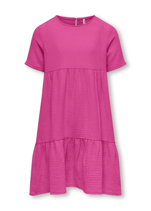 ONLY Pink 3 Piece Layered Mini Dress (6-13yrs) - 10 Yrs Image 1