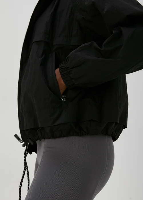 Souluxe Black Rain Jacket - 8 Image 3