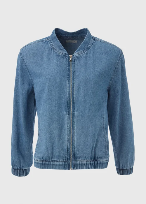 Denim Bomber Jacket - 8 Image 5