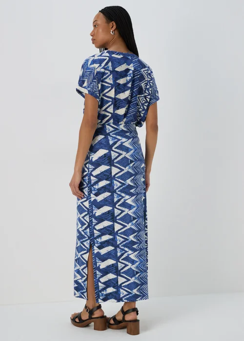 Multicolour Aztec Print Jersey Maxi Skirt - 8 Image 2