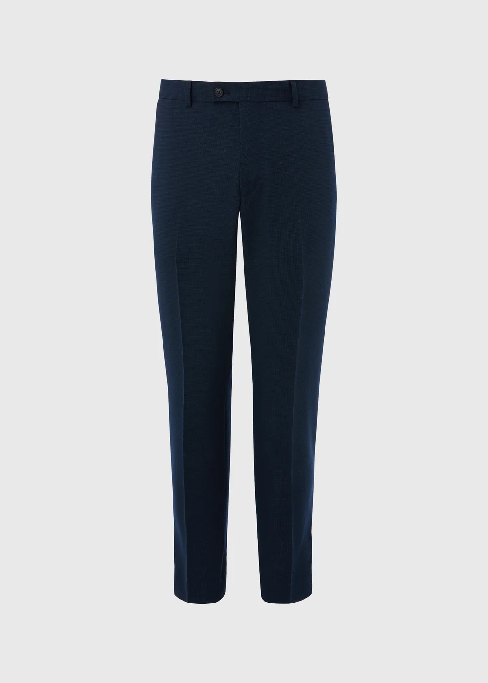 Taylor & Wright Albarn Navy Tailored Fit Trousers - 32 Waist 29 Leg Image 5