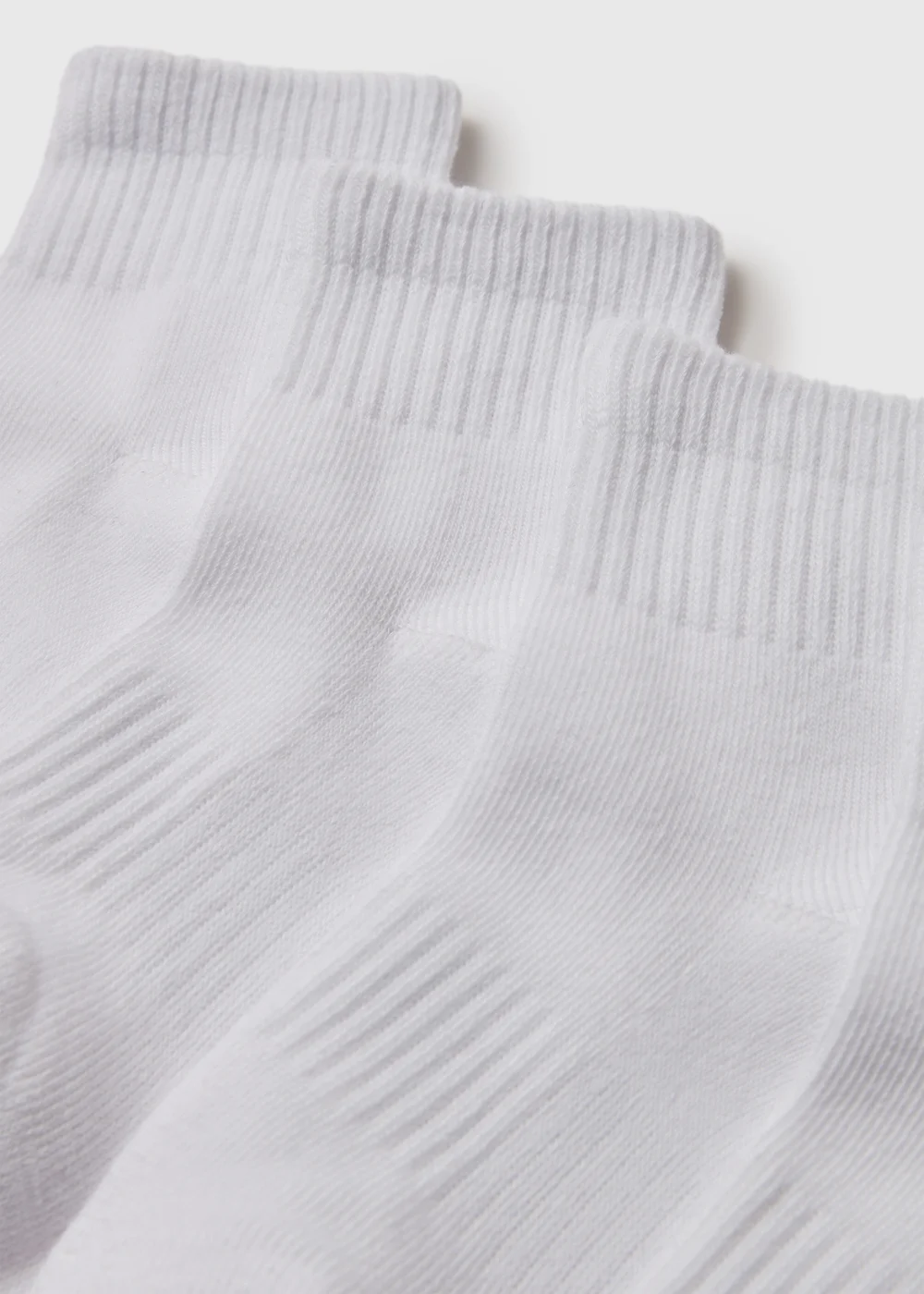 Boys 5 Pack White Sports Socks (Younger 6-Older 6.5) - 4-6.5 Image 2