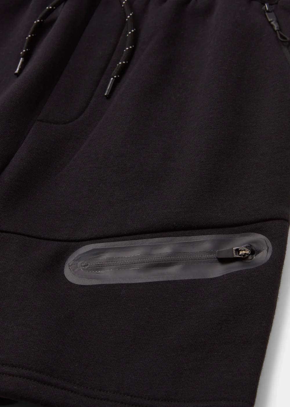 Boys Black Jogger Shorts (7-13yrs) - 9 Yrs Image 2