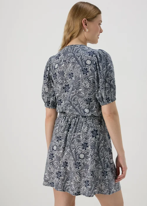 Blue Tassel Boho Co Ord Blouse Top - Size 8 Image 2