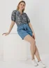 Blue Tassel Boho Co Ord Blouse Top - Size 8 Image 4