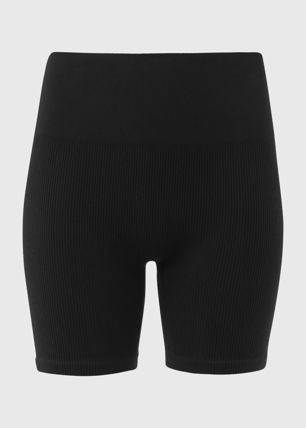 Black Seamless Cycling Shorts - S Image 5