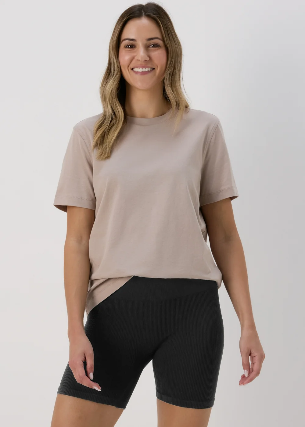 Black Seamless Cycling Shorts - S Image 4