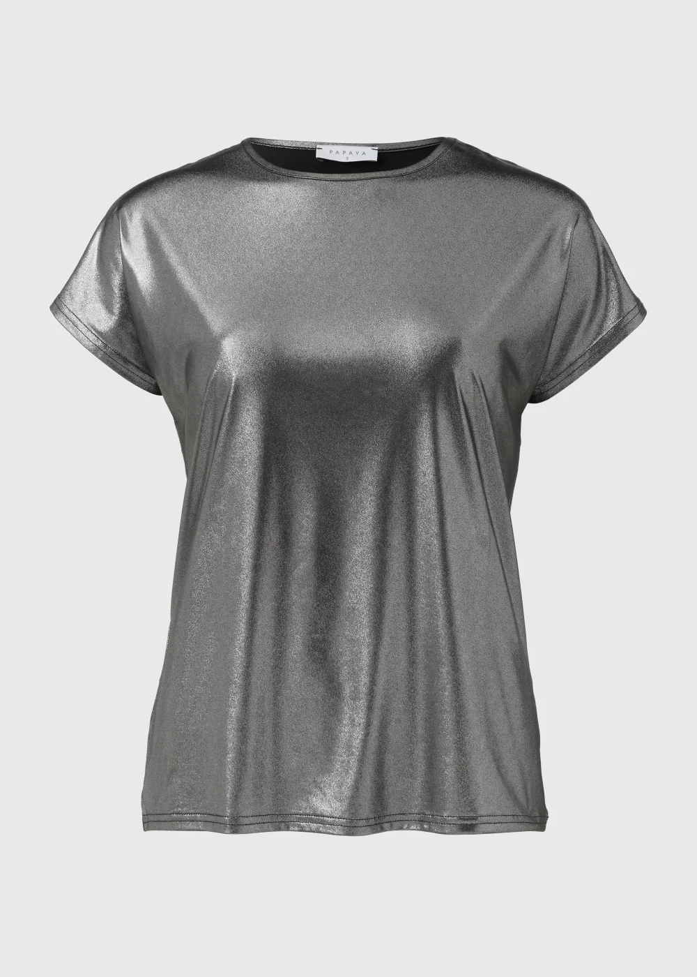 Silver Metallic Shirt - Size 8 Image 5