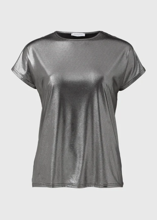 Silver Metallic Shirt - Size 8 Image 5