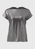 Silver Metallic Shirt - Size 8 Image 5