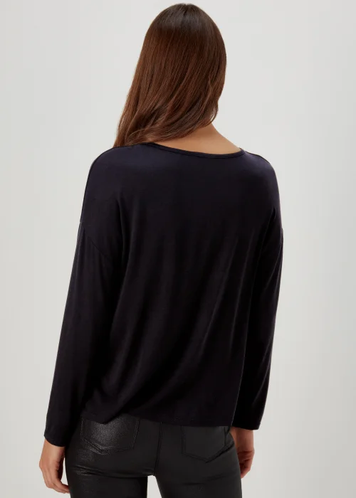Black Star Foil Print Top - 8 Image 2