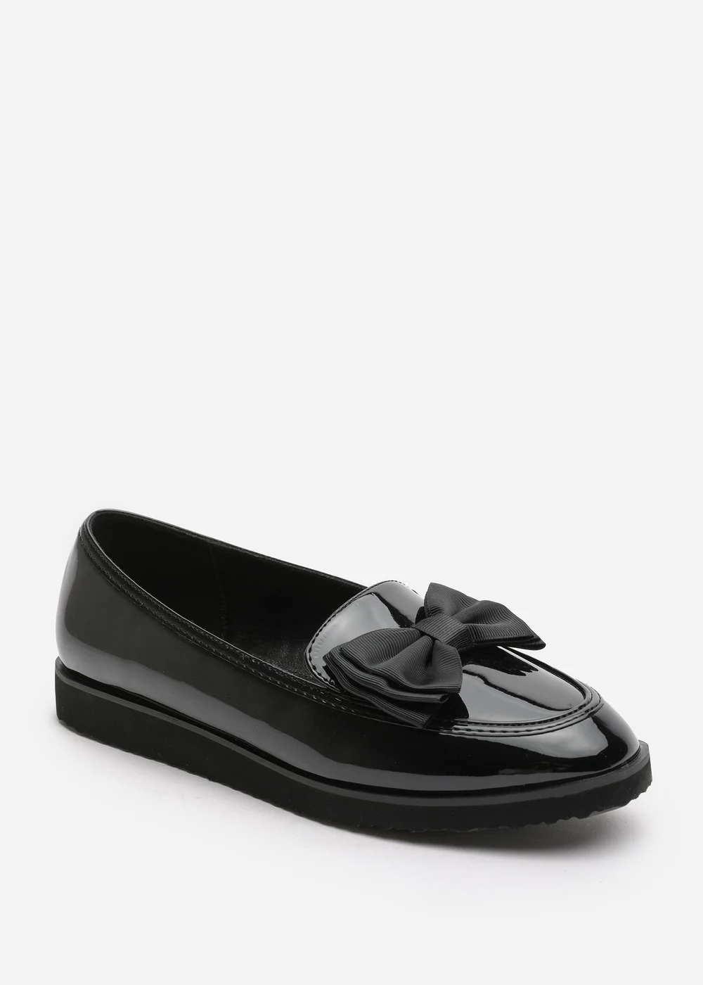 Where's That From Black Patent Pu Alpha Slip On Loafer - 8 Image 4