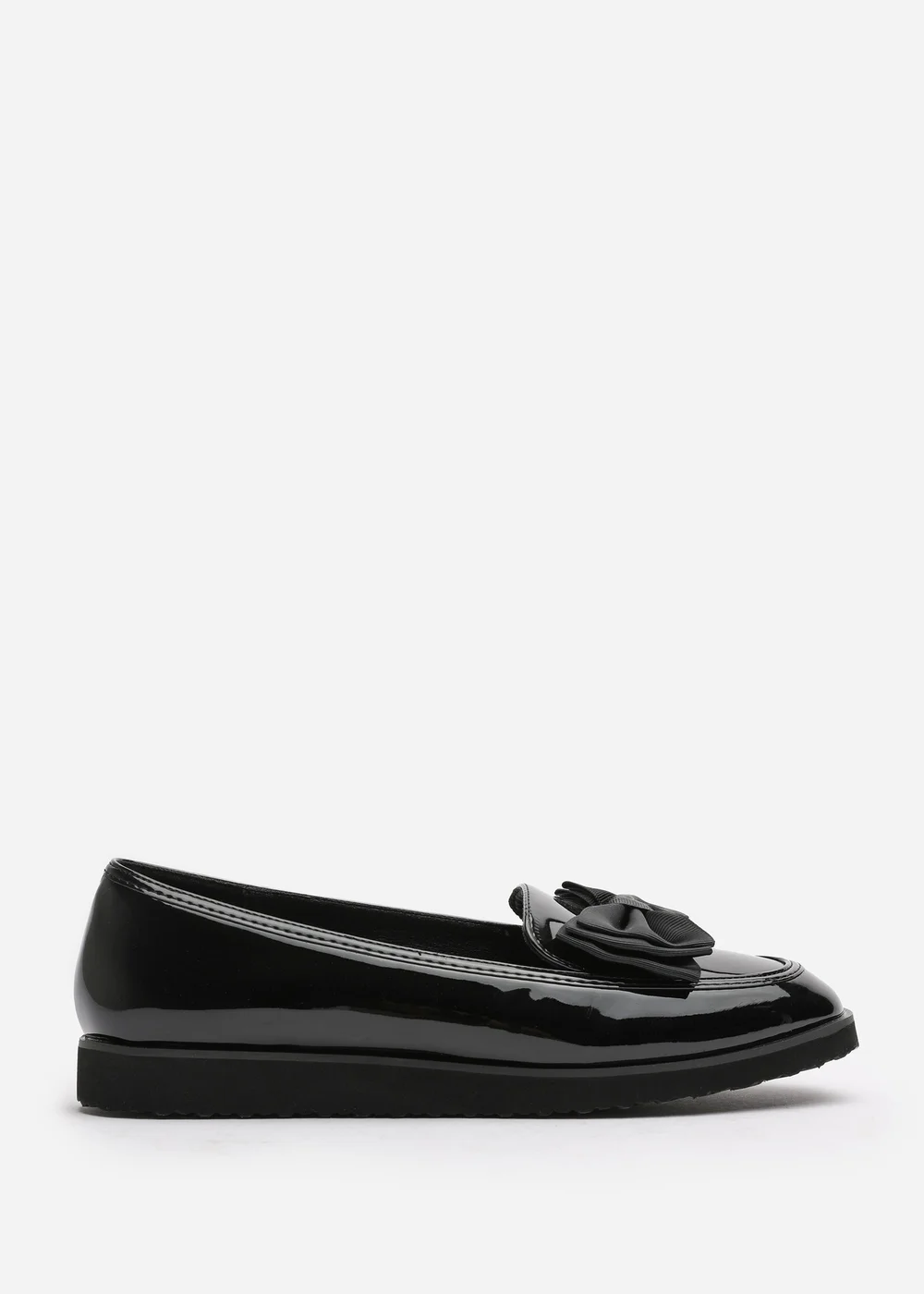 Where's That From Black Patent Pu Alpha Slip On Loafer - 8 Image 3