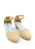 Where's That From Gold Glitter Abena Kids Mid Heel Sandals - Size 8 infants Image 1