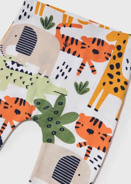 Baby Multicolour Jungle Print Leggings (Newborn- 23mths) - 9-12 months Image 2