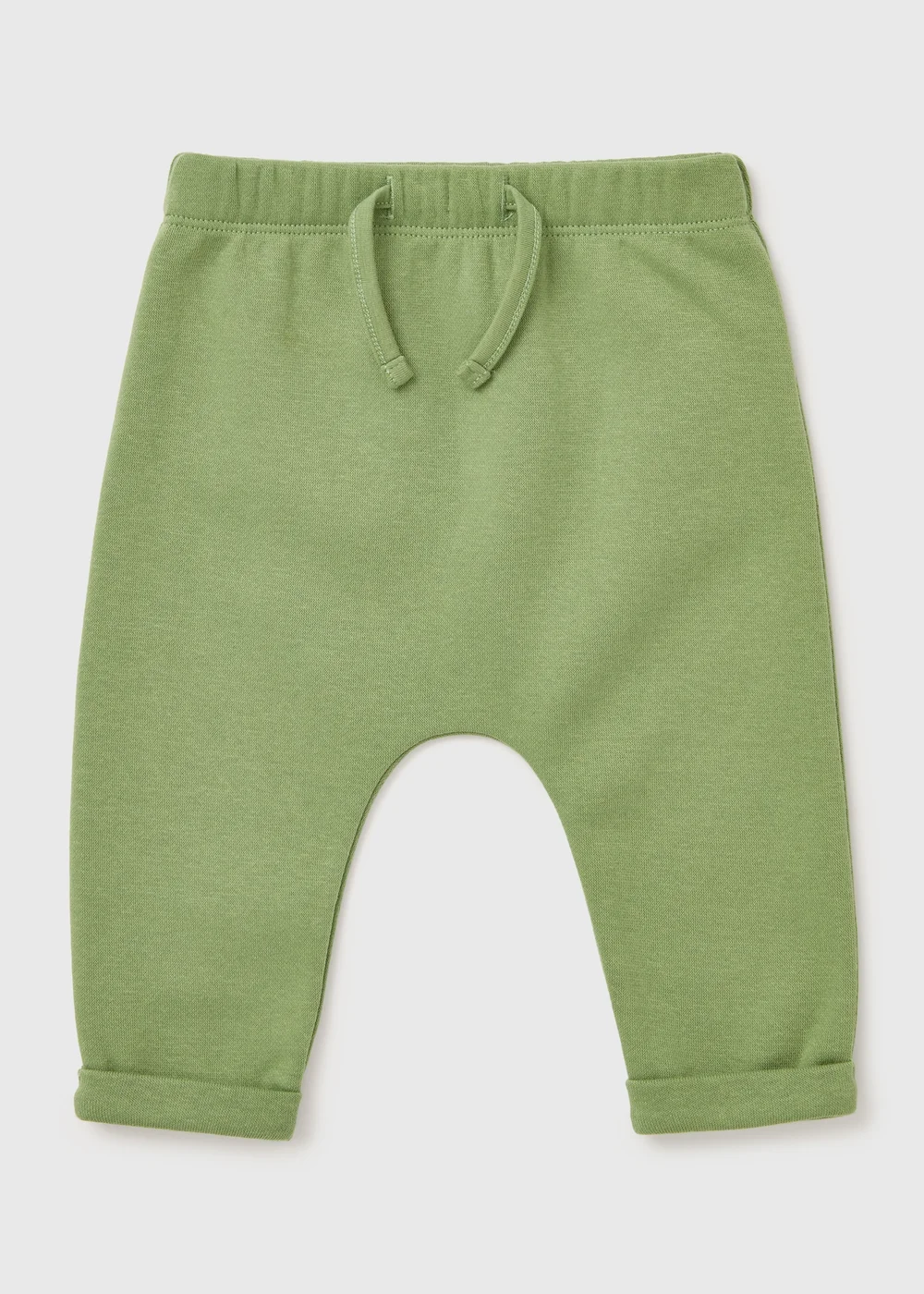 Boys Khaki Joggers (Newborn-23mths) - Newborn Image 1
