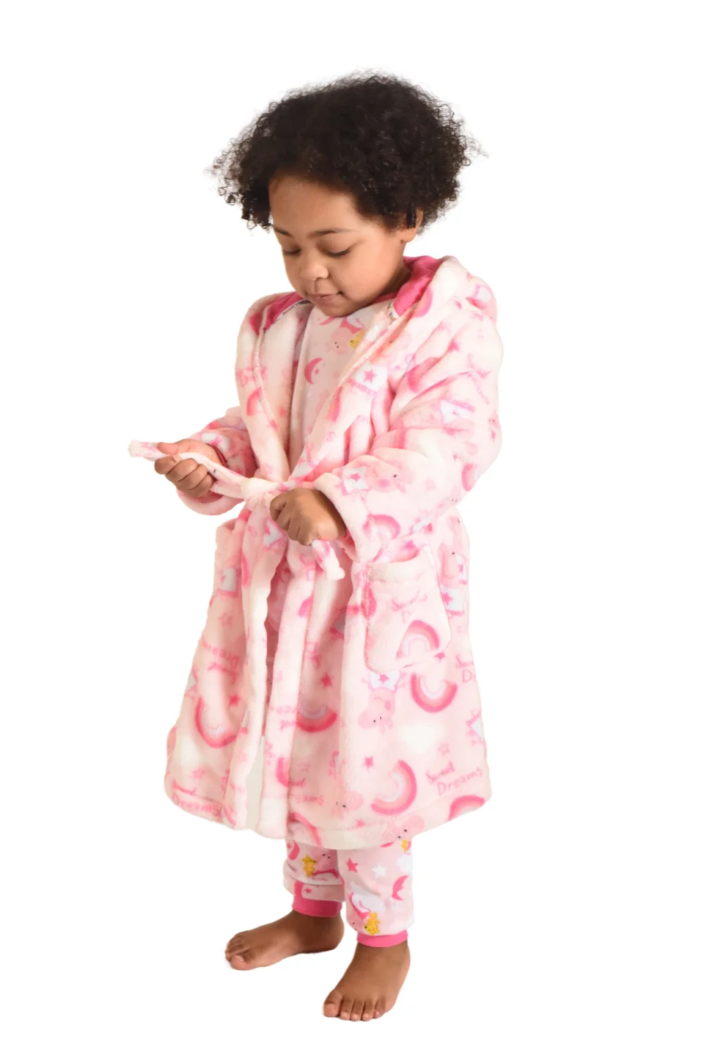 Brand Threads Peppa Pig Dressing Gown - Age 12 - 18 Months Image 1