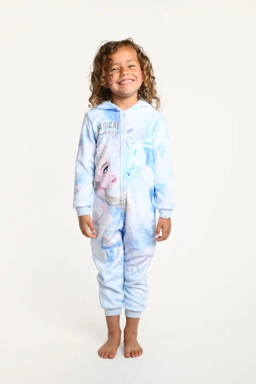 Brand Threads Girls Frozen Onesie - Age 2 - 3 Years Image 1