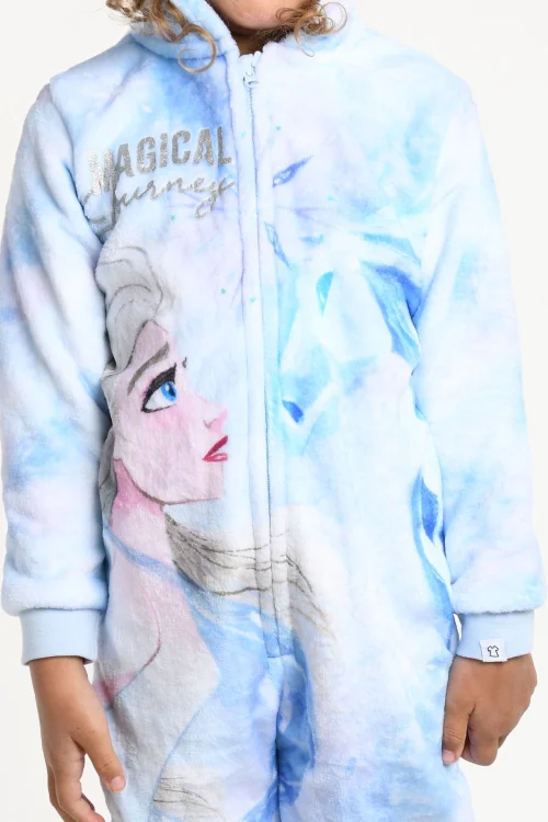 Brand Threads Girls Frozen Onesie - Age 2 - 3 Years Image 3