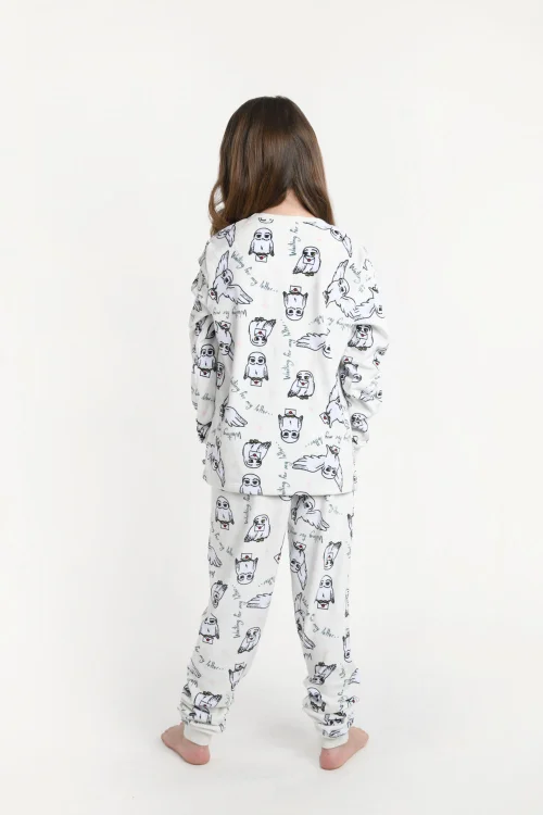 Brand Threads Kid's Harry Potter Fleece Pyjama Set - Age 8-9 Years Image 2