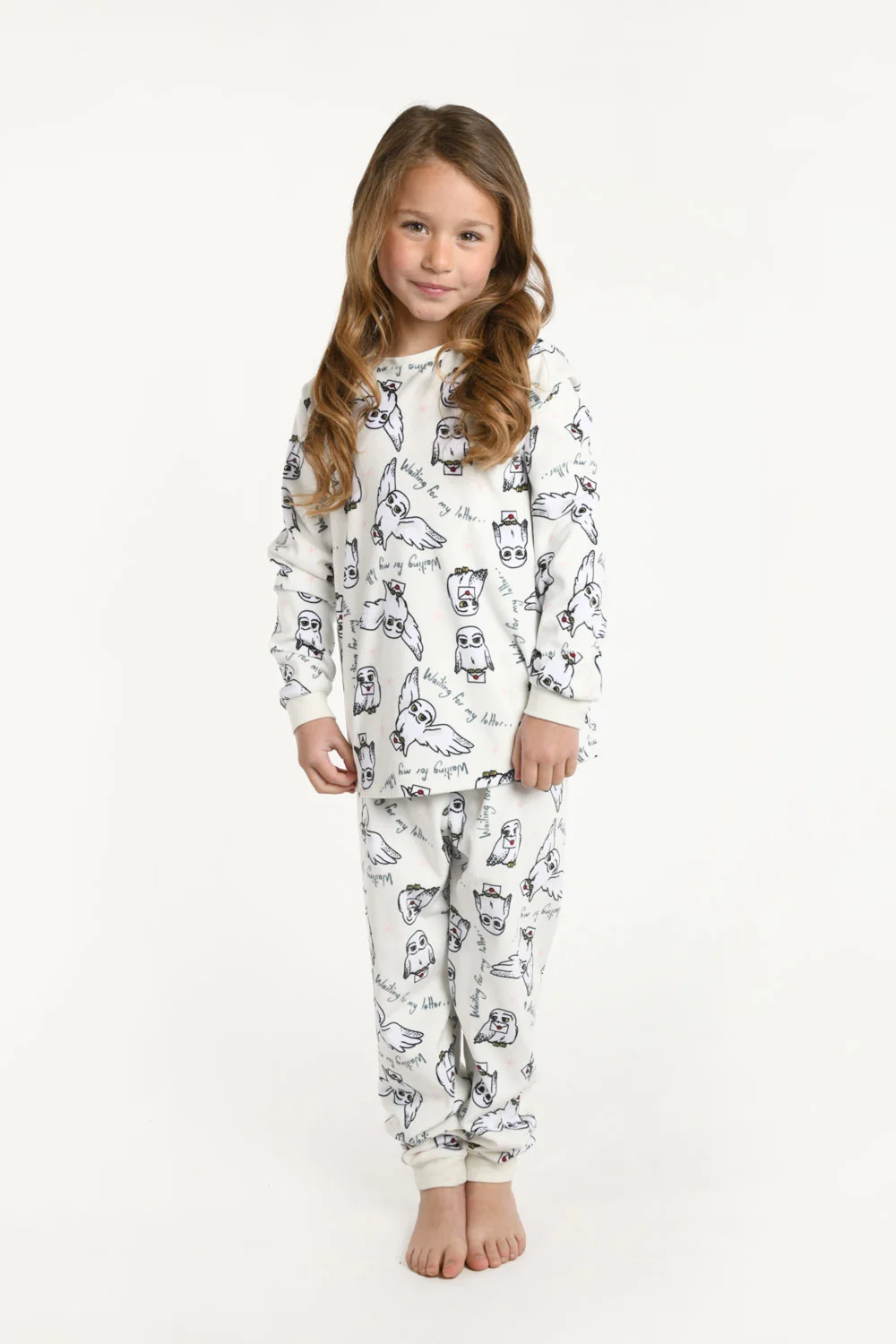 Brand Threads Kid's Harry Potter Fleece Pyjama Set - Age 8-9 Years Image 1