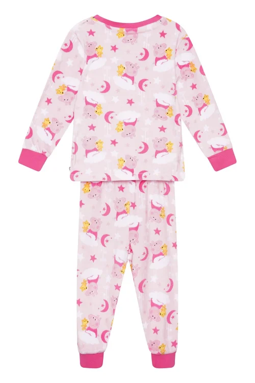 Brand Threads Kids' Peppa Pig Fleece Pyjama Set - Age 12 - 18 Months Image 3
