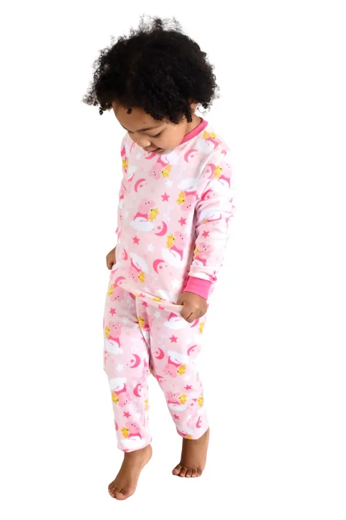 Brand Threads Kids' Peppa Pig Fleece Pyjama Set - Age 12 - 18 Months Image 2