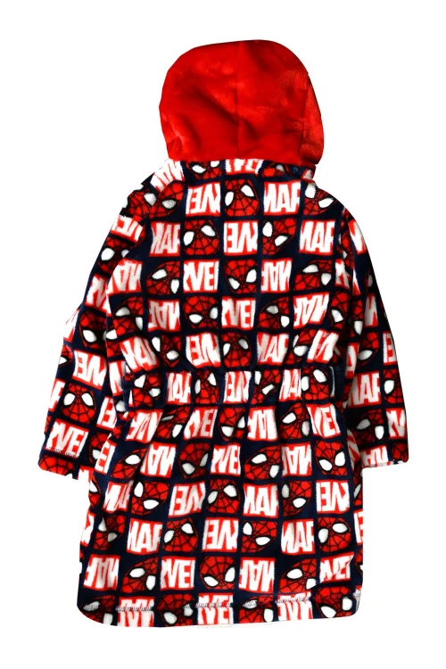 Brand Threads Kids' Spiderman Dressing Gown - Age 4-5 Years Image 2