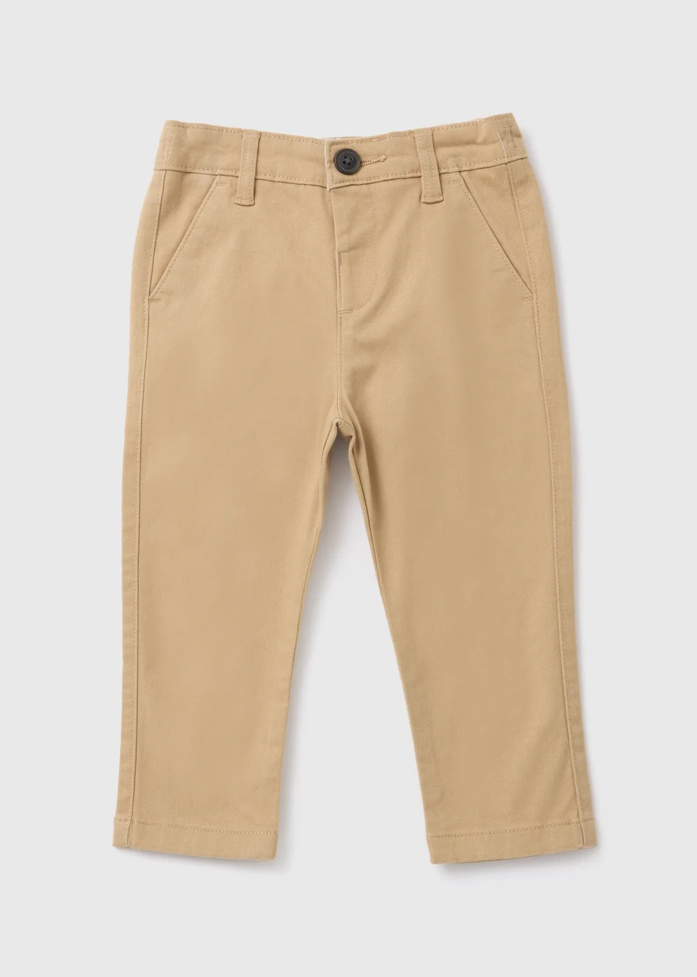 Boys Tan Chino Trousers (1-7yrs) - 1 to 1 half years Image 1