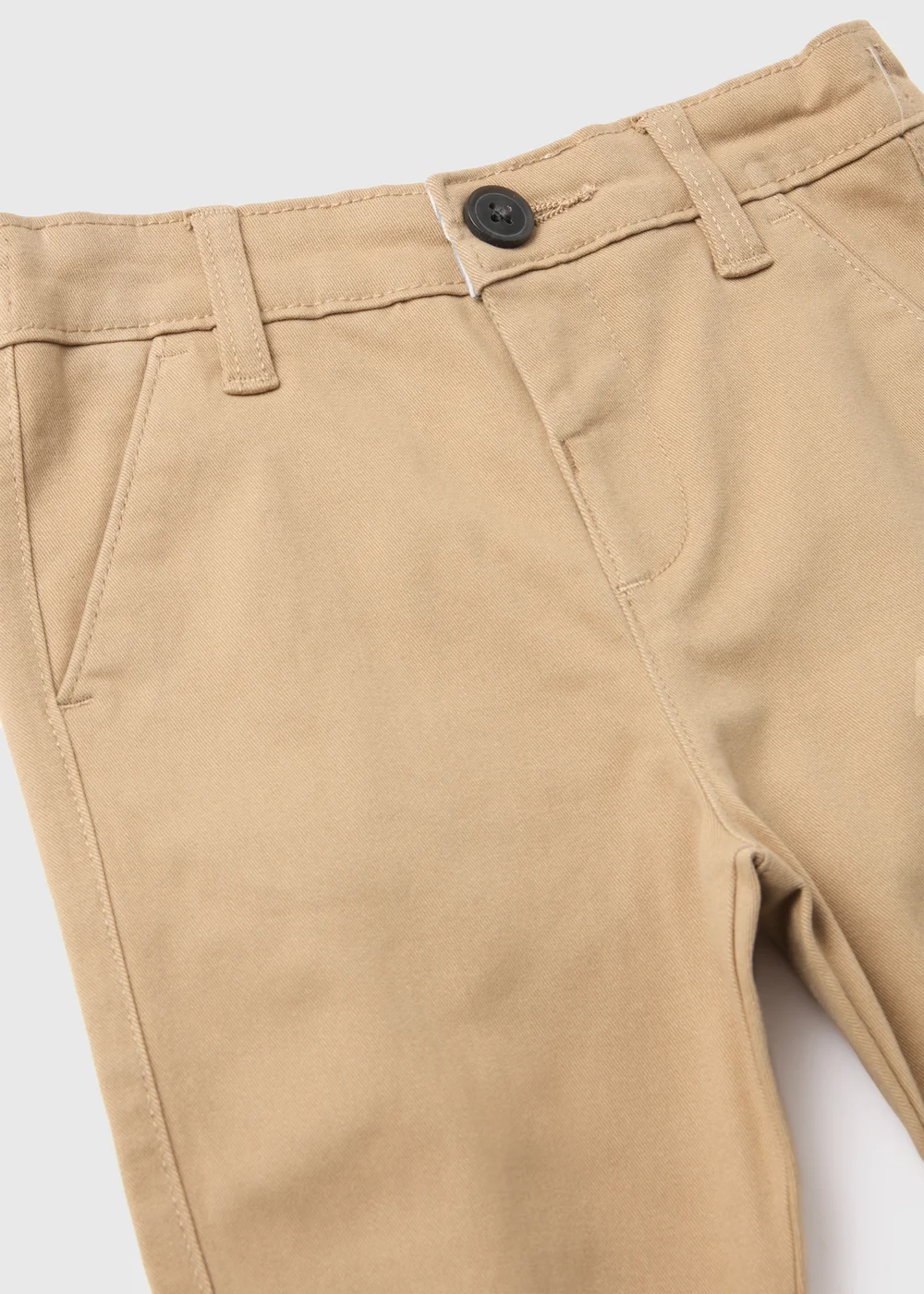 Boys Tan Chino Trousers (1-7yrs) - 1 to 1 half years Image 2