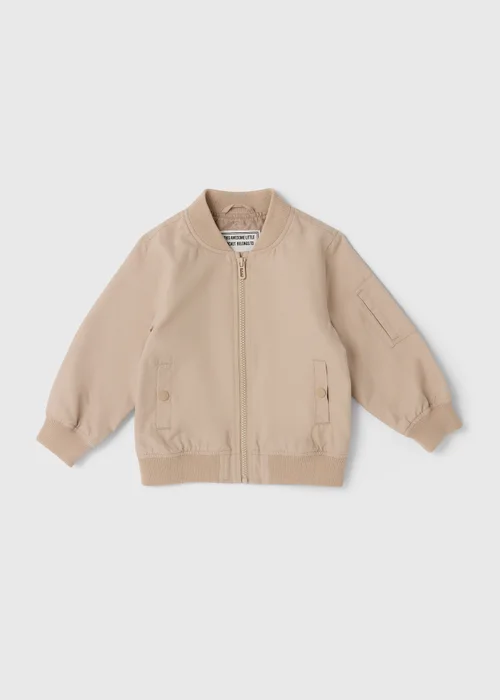 Boys Stone Bomber Jacket (1-7yrs) - 1-1.5 Yrs Image 1