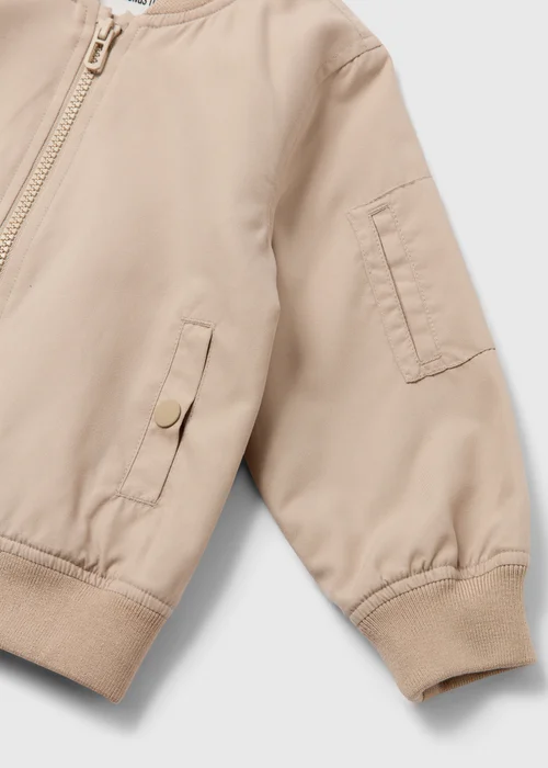 Boys Stone Bomber Jacket (1-7yrs) - 1-1.5 Yrs Image 2